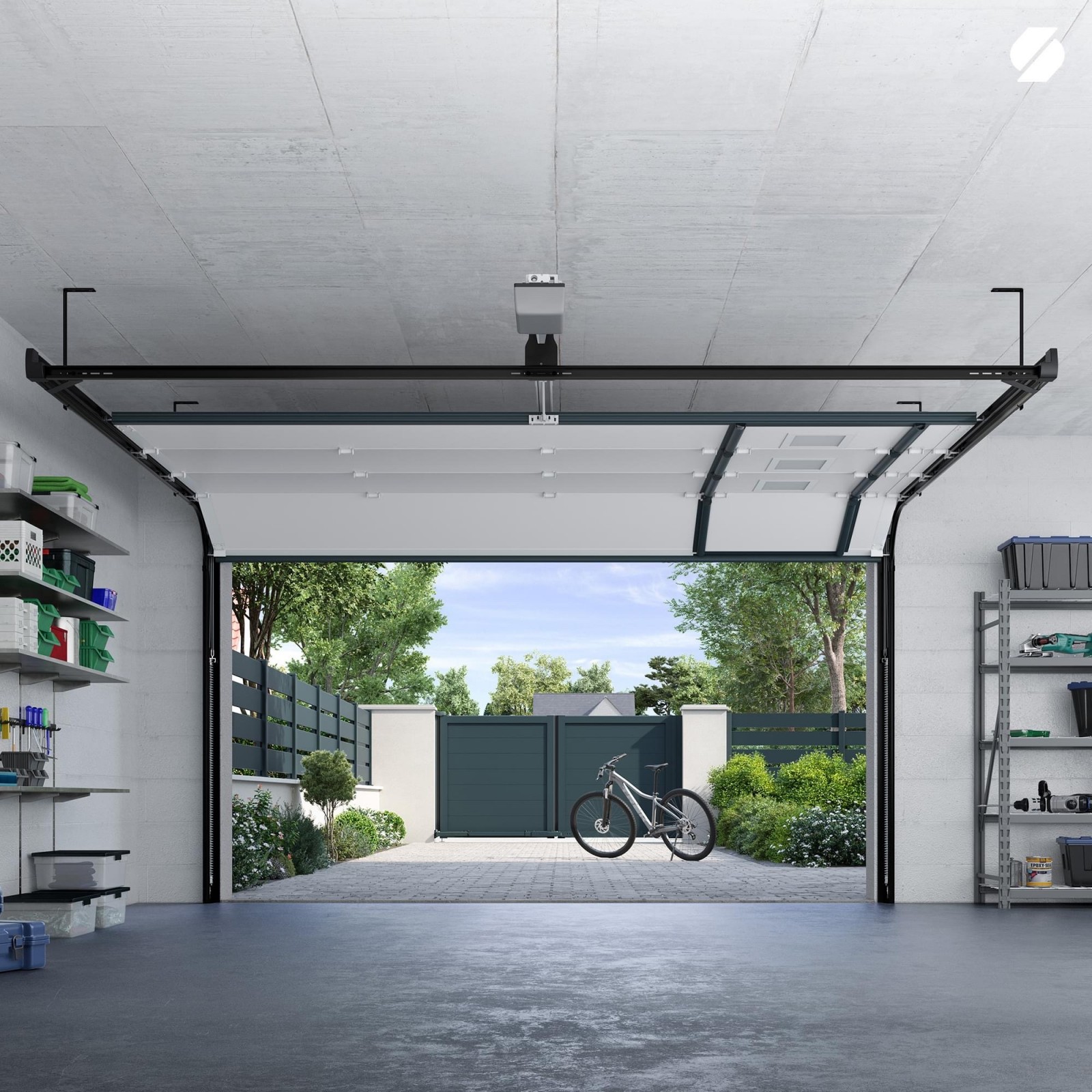 Porte de garage sectionnelle